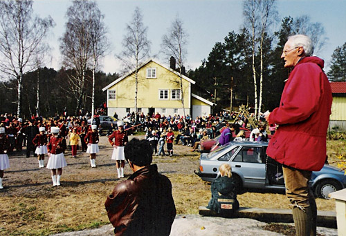 Krigsminne 13 Kåre Brøvig taler